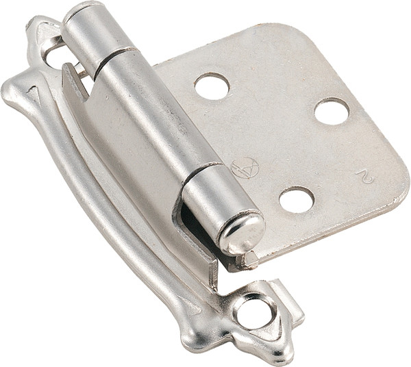 Amerock BPR7329G9 Cabinet Hinge, Sterling Nickel [SKU: ORG7221989]