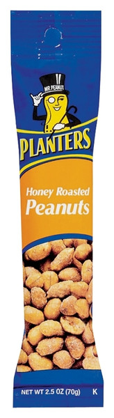 PLANTERS 549752 Peanut, Honey Roasted Flavor, 2.5 oz Bag [SKU: ORG6799423]
