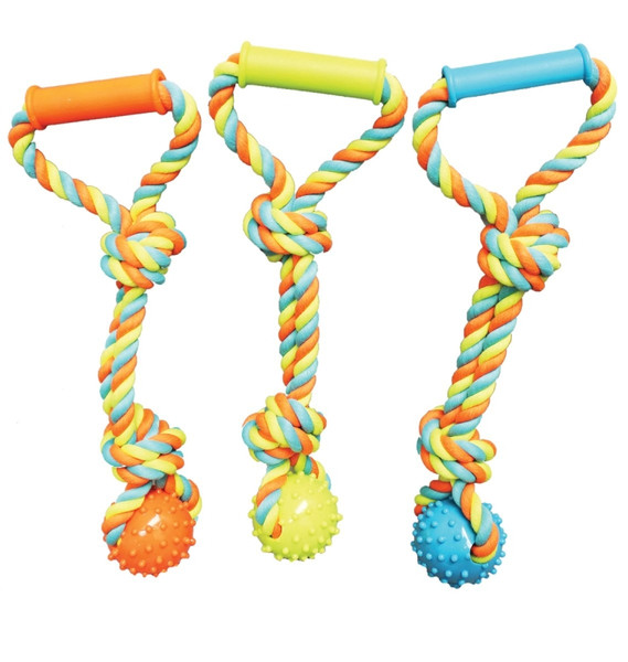 Chomper WB15520 Dog Toy, Tug Spike Ball, Thermoplastic Rubber [SKU: ORG1868041]