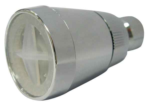 Boston Harbor PP6881320 Shower Head, Round, 1.8 gpm, 1/2-14 NSPM Connection, Threaded, ABS, 1-3/4 in Dia [SKU: ORG2190924]