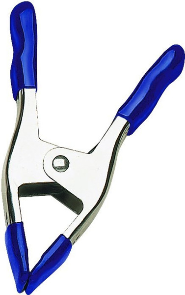 IRWIN 222601 Spring Clamp with Soft Grip Pad, 1 in Clamping, Steel, Blue/Silver [SKU: ORG0965491]