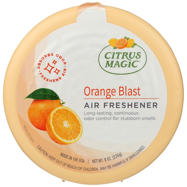 Citrus Magic 616472926 Air Freshener, 8 oz, Orange Blast, 42 to 56 days-Day Freshness [SKU: ORG7373533]
