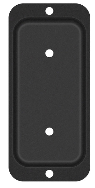 Nuvo Iron RH24B Rail Hanger and Connector Plate, Steel, Black, Powder-Coated Satin, For: 2 x 4 in Nominal Wood [SKU: ORG9443896]