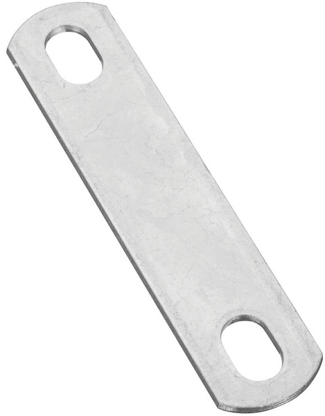 National Hardware 2191BC Series N222-331 U-Bolt Plate, 4.88 in L, 1.02 in W, 0.44 in Bolt Hole, Steel, Zinc [SKU: ORG2271575]