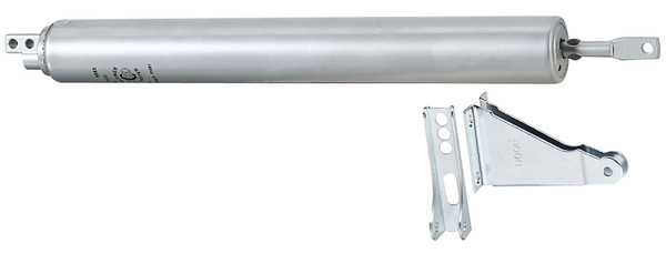 National Hardware V1337 Series N181-628 Door Closer, 5/16 in Dia Rod, 11-1/8 in L, Steel, Aluminum, 90 deg Opening [SKU: ORG7182173]