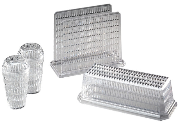 Arrow Plastic Crystal Image Series 00202 Butter Dish, Glass, Clear [SKU: ORG0520064]