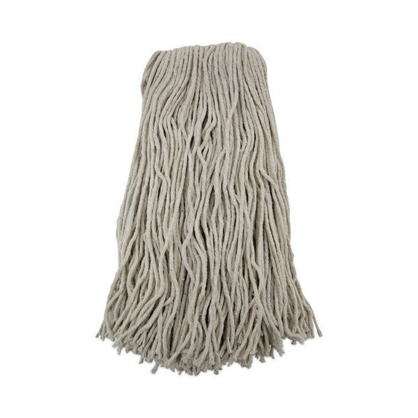 Cut-End Wet Mop Head, Cotton, No. 32, White [SKU: BWK2032CEA]