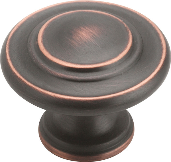 Amerock TEN1586ORB Cabinet Knob, 1 in Projection, Zinc, Oil-Rubbed Bronze [SKU: ORG7033897]