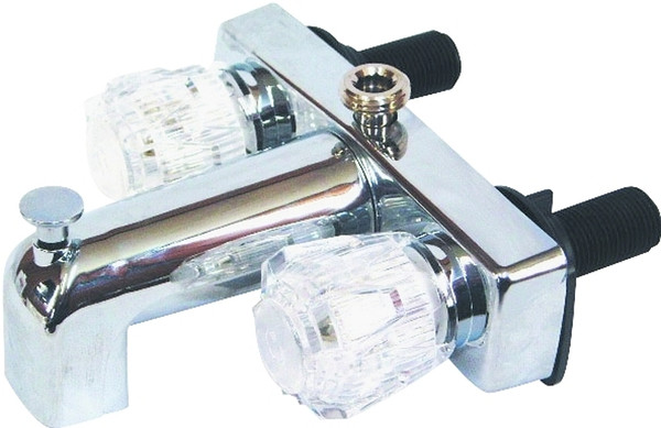US Hardware RV-022B Tub and Shower Diverter, 1/2 in Connection, Plastic, Chrome [SKU: ORG6445787]
