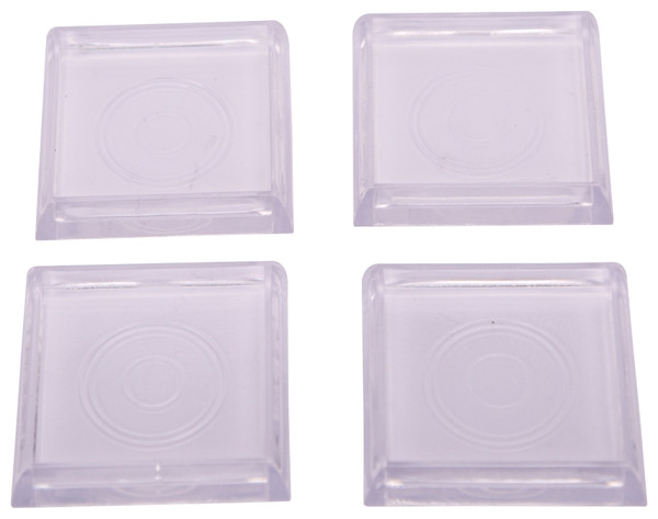 ProSource FE-50850-PS Caster Furniture Glide, Carpet/Steel, Clear, Clear, 2-1/4 x 2-1/4 x 3/8 in Dimensions [SKU: ORG3351756]