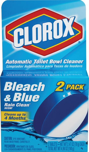 Clorox 30900 Toilet Bowl Cleaner, Solid, Citrus, Floral, Dark Blue [SKU: ORG3595600]