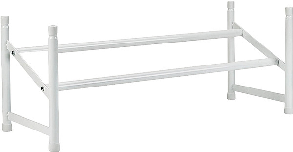 ClosetMaid 811100 Shoe Rack, 42-1/2 in W, 9-5/8 in H, Steel, White [SKU: ORG6858187]