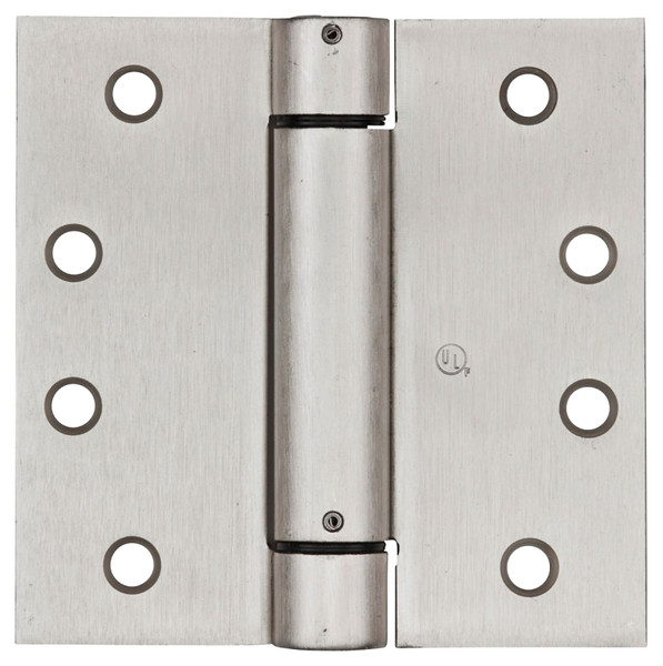 National Hardware N350-801 Spring Hinge, Cold Rolled Steel, Satin Nickel, 37 lb [SKU: ORG7173560]