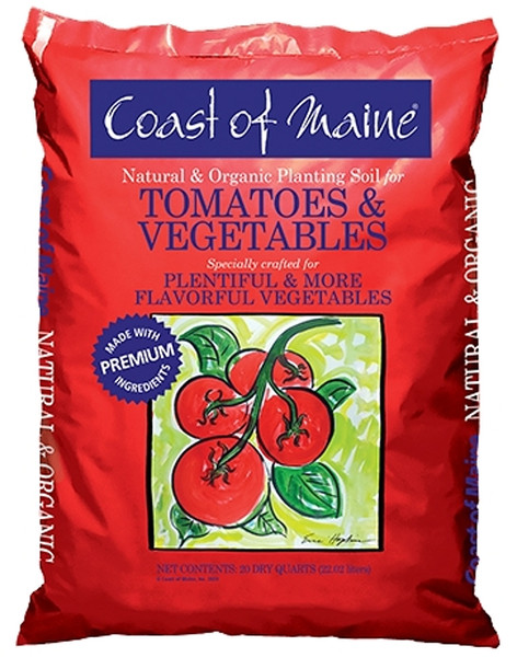 Coast of Maine 1CBTVS20QT Tomatoes and Vegetables Soil, 20 qt [SKU: ORG2489359]
