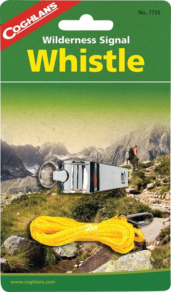 COGHLAN'S 7735 Camp Whistle With Lanyard, Nickel [SKU: ORG3865656]