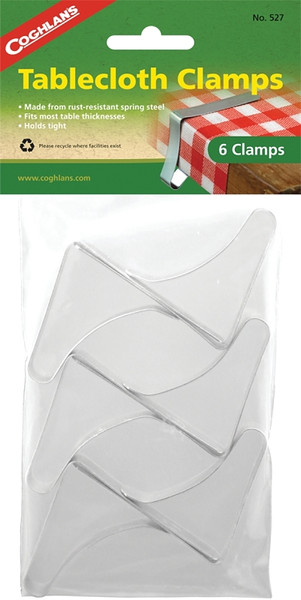 COGHLAN'S 527 Tablecloth Clamp, Steel [SKU: ORG6802565]