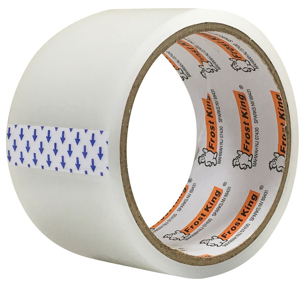 Frost King T94H Weatherseal Tape, 2 in W, 25 ft L, Plastic, Clear [SKU: ORG8093403]