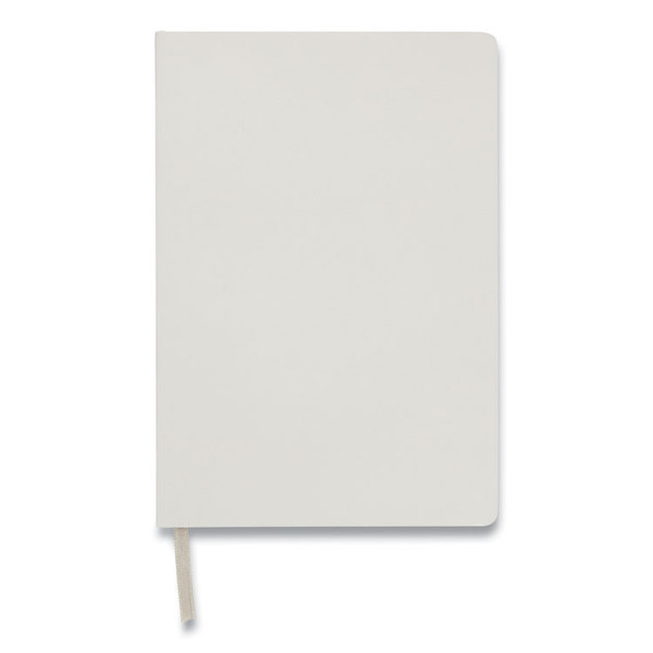 Flexible-Cover Business Journal, 1 Subject, Quadrille Rule, Gray Cover, 8 x 5.5, 96 Sheets [SKU: TUD24377289]