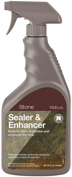CUSTOM TileLab TLSES24Z Stone Sealer and Enhancer, Liquid, Milky White, 24 oz, Spray Bottle [SKU: ORG7289069]