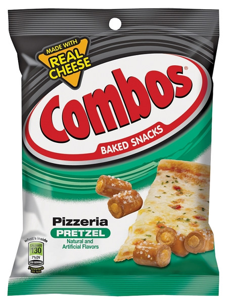 Combos MMM42006 Pizzeria Snacks, Pizza Flavor, 6.3 oz Bag [SKU: ORG5060132]