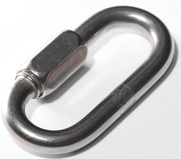 BARON 7350T-3/16 Quick Link, 440 lb Working Load, Steel, Zinc [SKU: ORG4164836]
