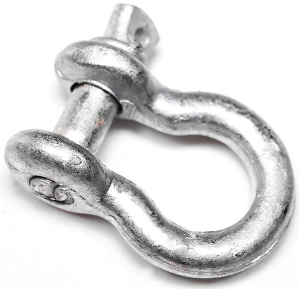 BARON 193LR-5/16 Anchor Shackle, 0.75 ton Working Load, Steel, Galvanized [SKU: ORG3103884]
