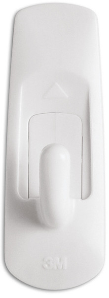 Command 17002-VP-6PK Utility Hook, 1/2 in Opening, 1 lb, 6-Hook, Plastic, White [SKU: ORG9584863]