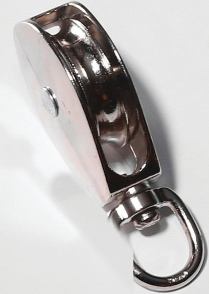 BARON 0173ZD-1-1/4 Rope Pulley, 5/16 in Rope, 1-1/4 in Sheave, Cadmium [SKU: ORG6402218]