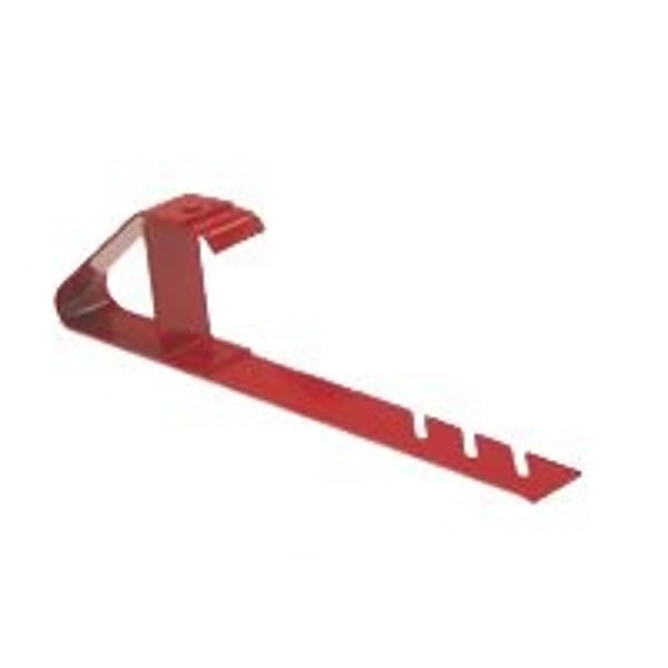 Qualcraft 2505 Fixed Roof Bracket, Adjustable, Steel, Red, Powder-Coated [SKU: ORG6281299]