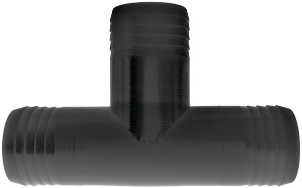 GREEN LEAF T38P Hose Adapter Tee, Polypropylene, Black [SKU: ORG3567104]