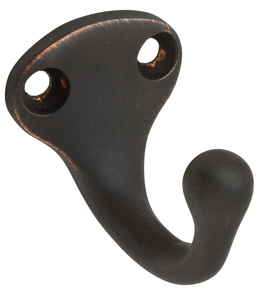 Schlage Ives 581A716 Wardrobe Hook, 1-Hook, Aluminum, Aged Bronze [SKU: ORG7225881]