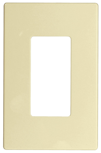 Eaton Cooper Wiring PJS PJS26LA Wallplate, 4-7/8 in L, 3-1/8 in W, 1 -Gang, Polycarbonate, Light Almond [SKU: ORG3074408]