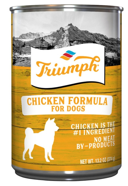Triumph 6600391 Dog Food, Chicken Flavor, 14 oz Can [SKU: ORG0280826]
