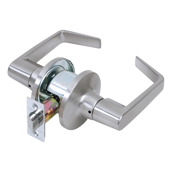 Tell Manufacturing CL100197 Passage Lever Set, Steel, Satin Chrome [SKU: ORG4791000]