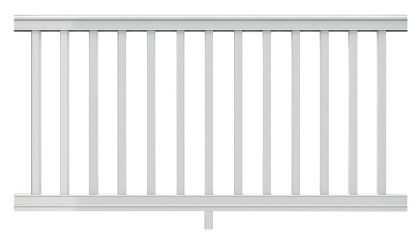 Xpanse Premier 73012442 Level Rail Kit, 6 ft L Actual, White [SKU: ORG9020413]