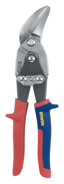 IRWIN 2073212 Snip, 9-1/2 in OAL, 1-5/16 in L Cut, Compound Cut, Steel Blade, Double-Dipped Handle, Green Handle [SKU: ORG0731497]