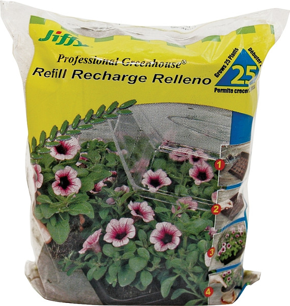 Jiffy J4R25 Peat Pellet, 25 -Cell, Sphagnum Peat Moss [SKU: ORG4007134]