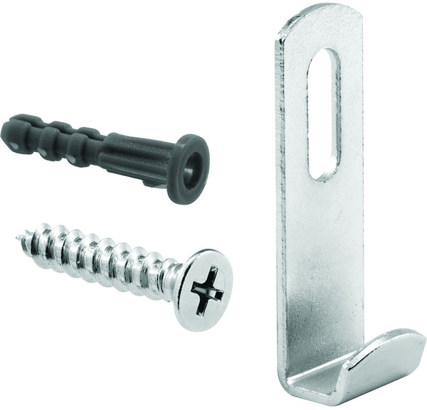 Prime-Line 193675 Mirror Holder Clip, Steel, Chrome [SKU: ORG7007263]