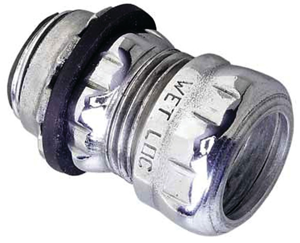 Halex 62505B Connector, 1/2 in, Steel [SKU: ORG8974701]