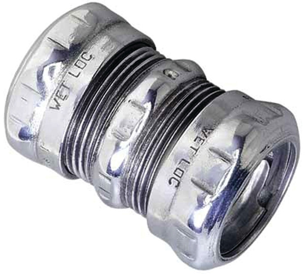 Halex 26261 Coupling, 1/2 in, Steel [SKU: ORG6157507]