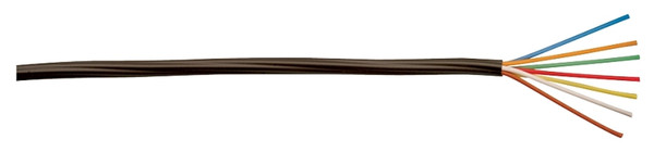 CCI 553076607 Thermostat Wire, 18 AWG Wire, 7 -Conductor, Copper Conductor, Polypropylene Insulation, PVC Sheath [SKU: ORG3046679]