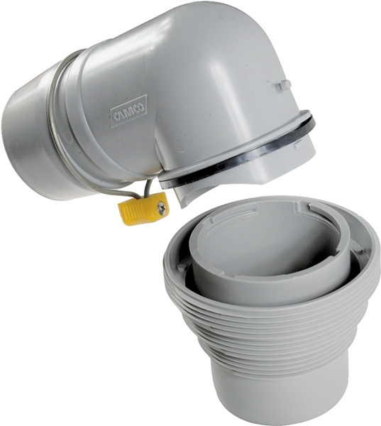 CAMCO Easy Slip 39144 Hose Adapter, Threaded, Gray [SKU: ORG6144141]