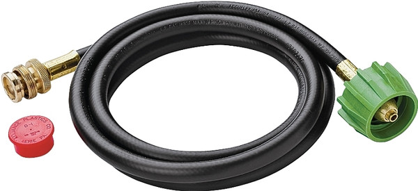 Weber 6501 Adapter Hose, Brass/Rubber/Stainless Steel, 72 in L [SKU: ORG7714561]