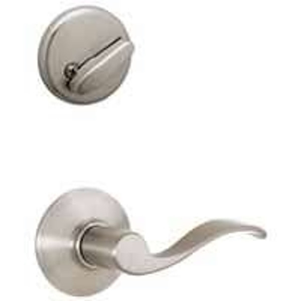 Schlage F59ACC619RH Trim Interior Accent, Satin Nickel, Right Hand [SKU: ORG3039484]
