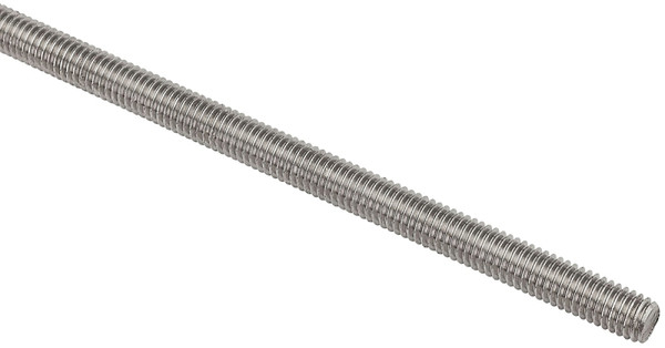 Stanley Hardware 4002BC Series N218-230 Threaded Rod, 3/8-16 in Thread, 36 in L, Coarse Grade, Stainless Steel [SKU: ORG6074348]