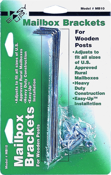 Gibraltar Mailboxes MB100000 Mounting Bracket, Galvanized Steel, 5-3/4 in L x 1 in W Dimensions [SKU: ORG9729021]