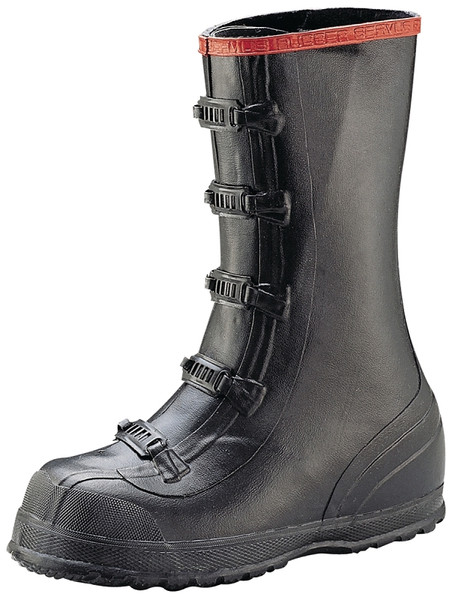 Servus T369-8 Over Shoe Boots, 8, Black, Buckle Closure, No [SKU: ORG4994141]