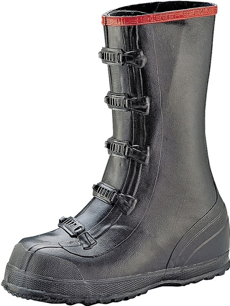 Servus T369-11 Over Shoe Boots, 11, Black, Buckle Closure, No [SKU: ORG4994182]
