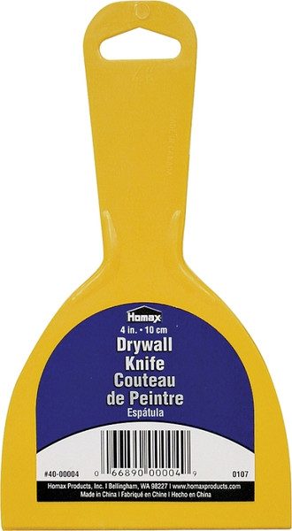 Homax 40-00004 Knife, 4 in W Blade, Polystyrene Blade, Taping Blade [SKU: ORG6978811]