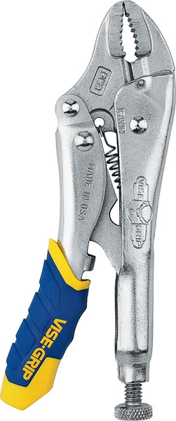 IRWIN Fast Release Series 09T Locking Plier, 5 in OAL, 1-1/8 in Jaw Opening, Ergonomic Handle, 3/8 in W Jaw [SKU: ORG5891411]
